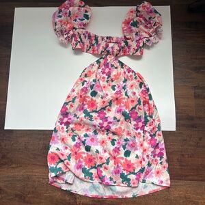 florián cutout mini dress